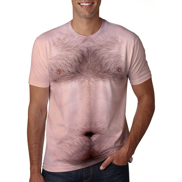 Hairy Chest Funny T Shirt