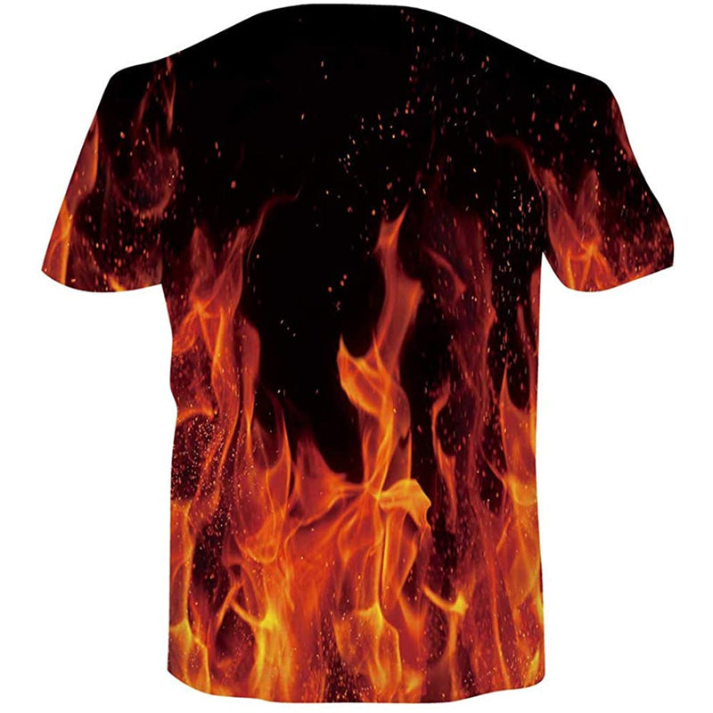 Flame Funny T Shirt