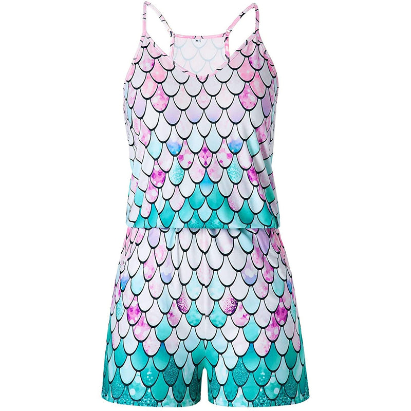 Mermaid Funny Romper for Women