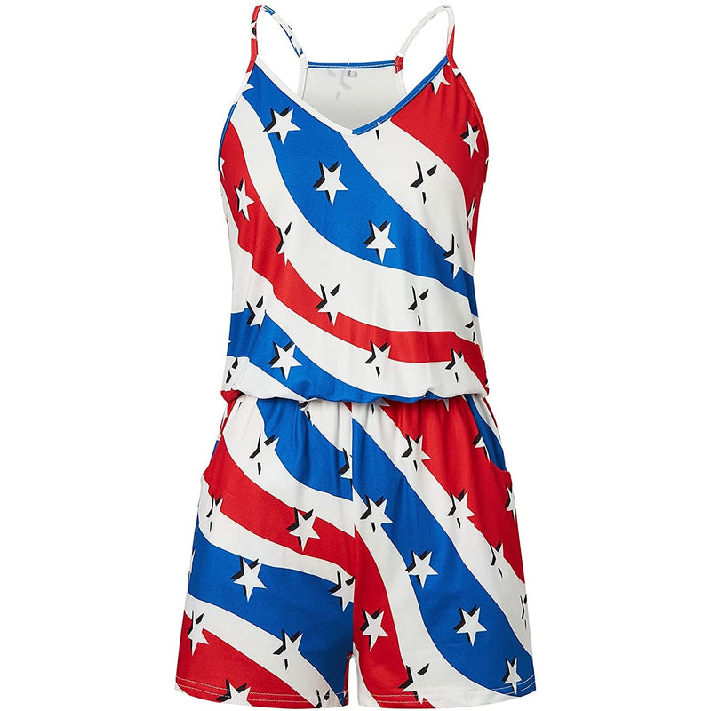 Ripple Stars Funny Romper for Women