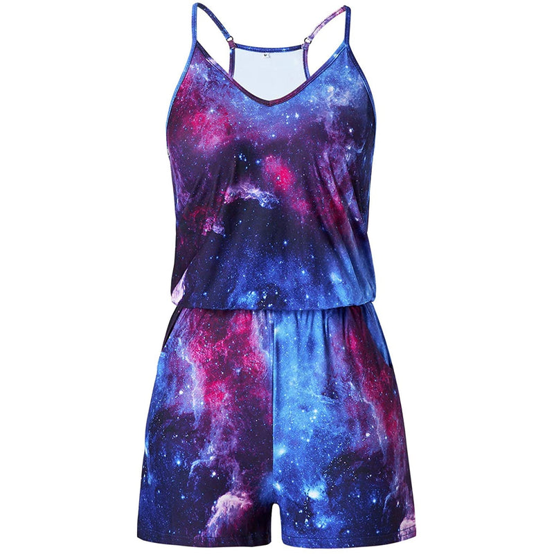 Galaxy Funny Romper for Women