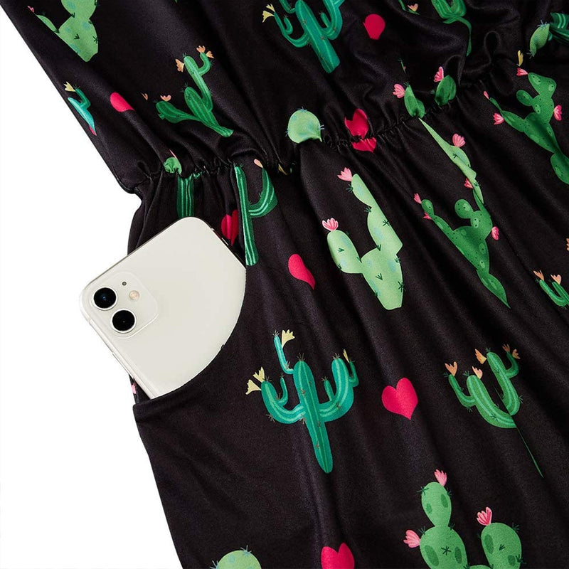 Cactus Funny Romper for Women